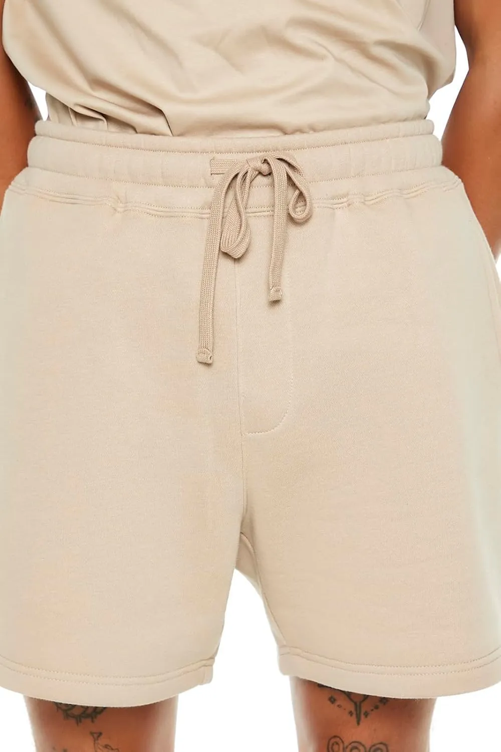 Forever 21 Men's Drawstring Mid-Rise Shorts