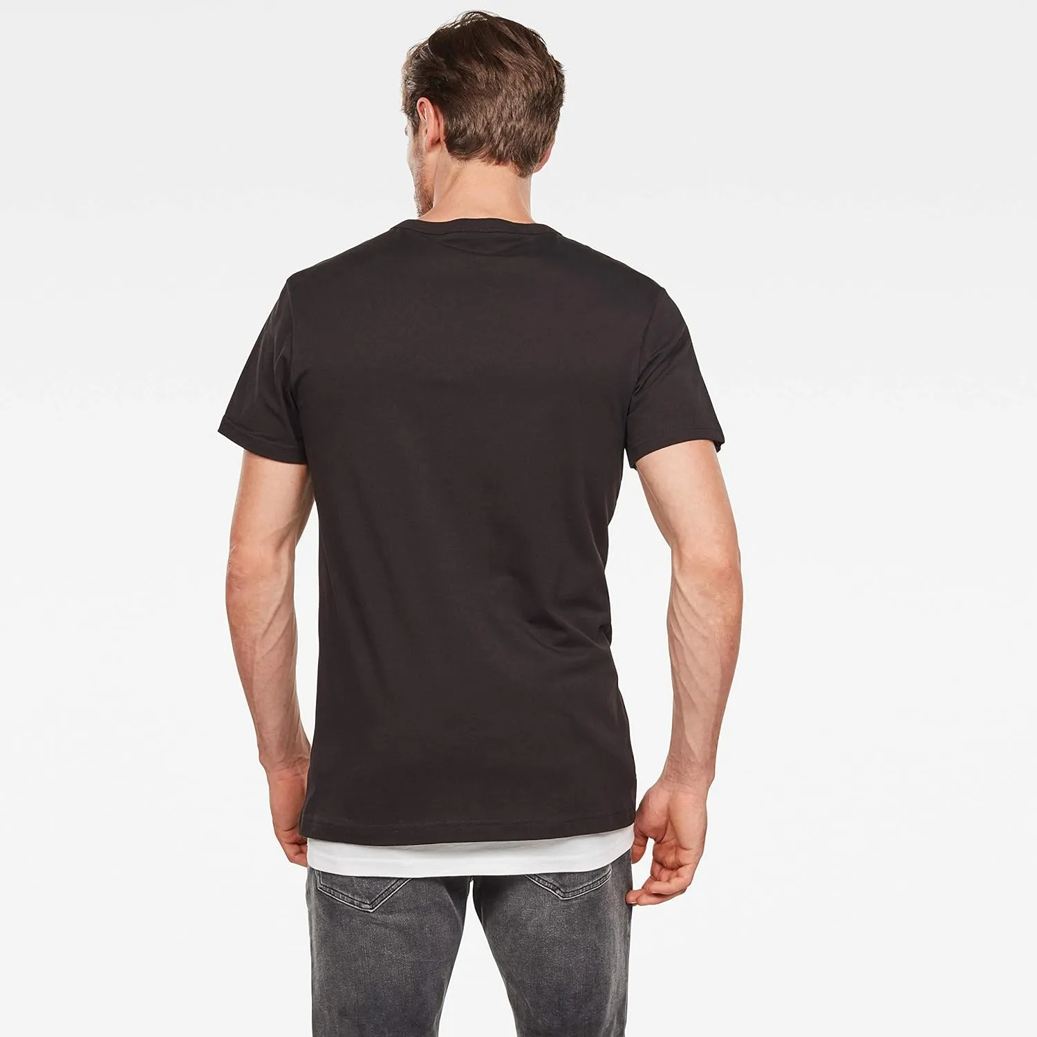 G-STAR RAW Men's Holorn Graphic Crew Neck Short Sleeve T-Shirt