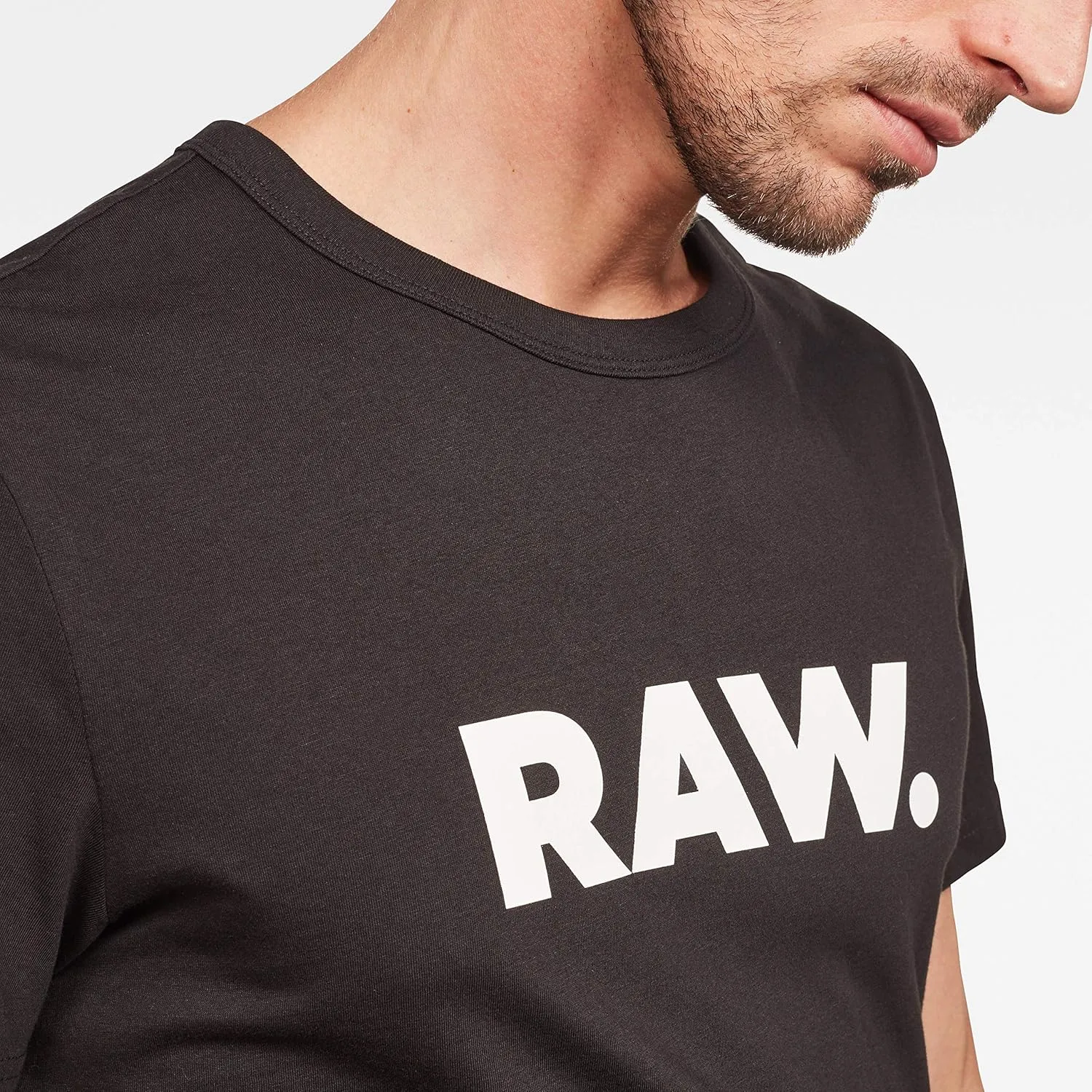 G-STAR RAW Men's Holorn Graphic Crew Neck Short Sleeve T-Shirt