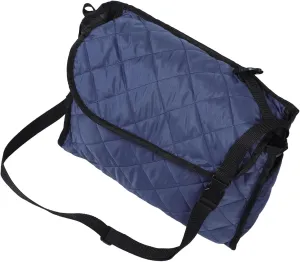 Gatuida Multi Functional Wheelchair Bag Durable Storage Pouch with Multiple Pockets Single Shoulder Design for Rehabilitation Supplies and Essentials Large Capacity
