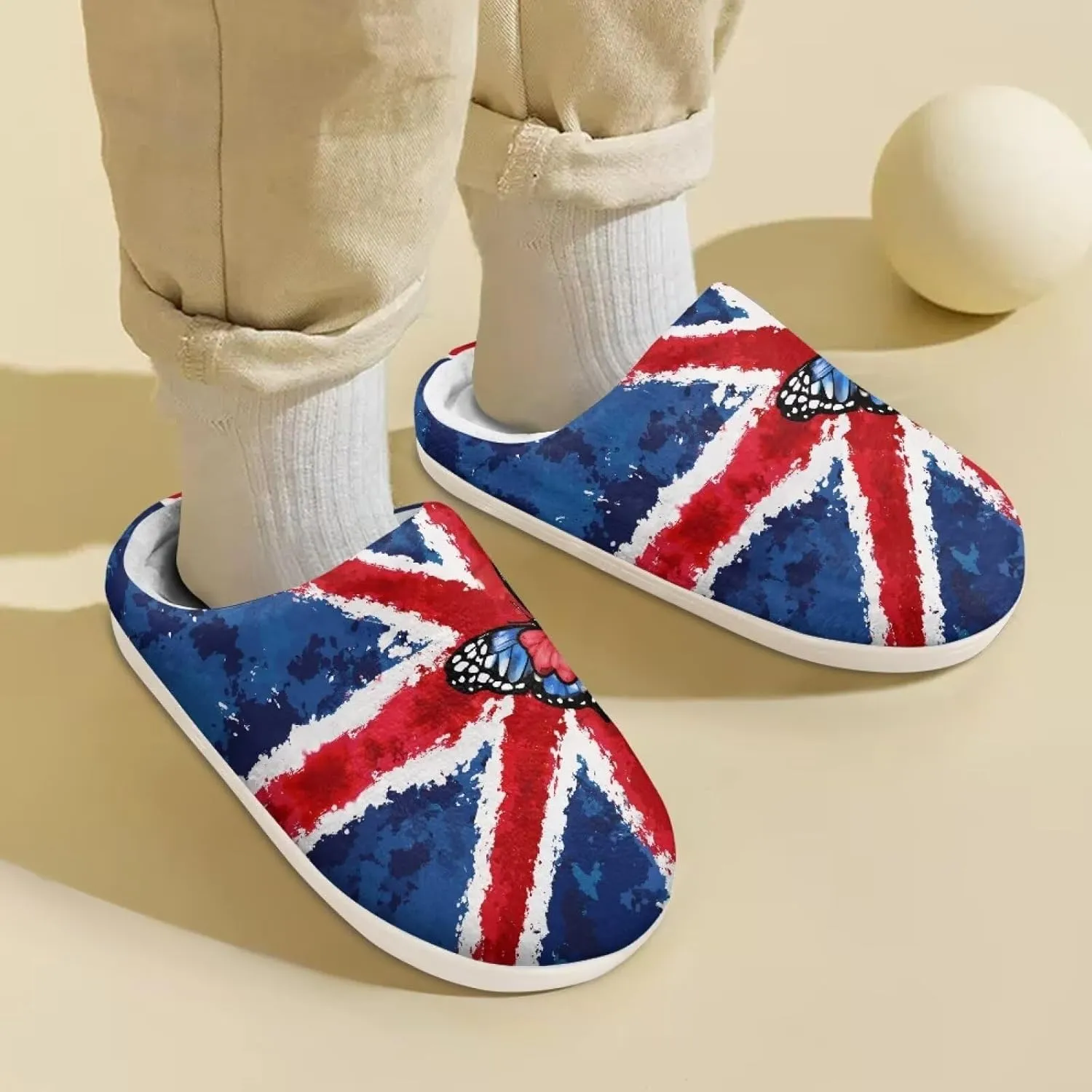 Girls Slippers No-Slip Comfy House Slippers Memory Foam House Shoes for Boys Bedroom Indoor Outdoor