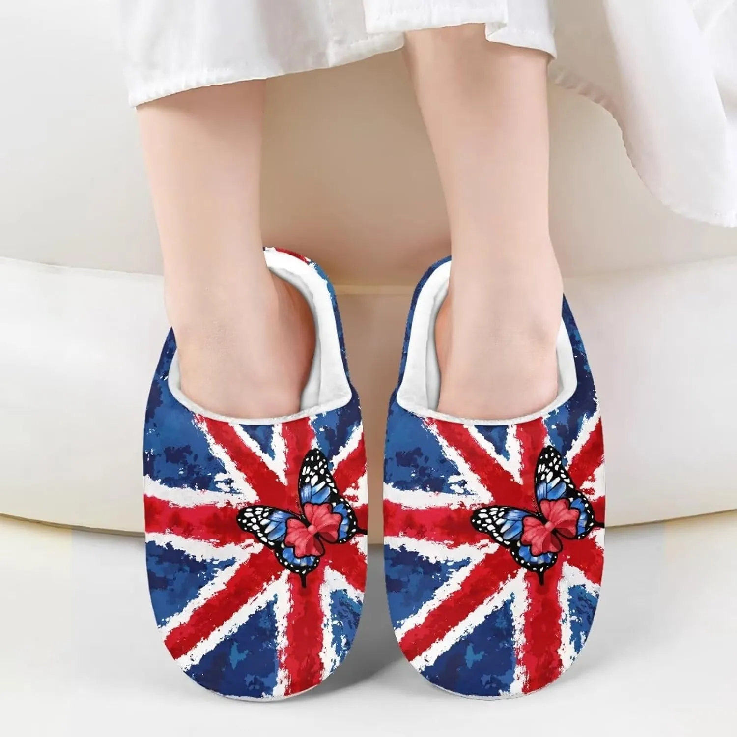 Girls Slippers No-Slip Comfy House Slippers Memory Foam House Shoes for Boys Bedroom Indoor Outdoor