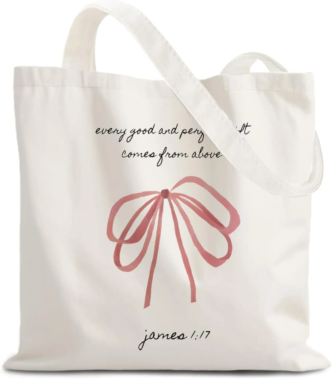 God Says You are Christian Canvas Tote Bags for Women, Inspirational Christian Gifts for Women