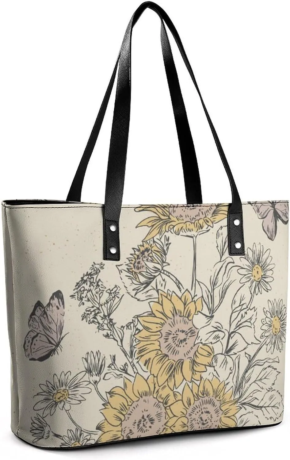 Guitar Hard Rock Hobo Handbags With Zipper Large Capacity Satchel Tote Bag Shoulder Bag