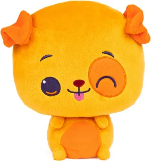 GUND Drops, Paulie Pup, Expressive Premium Stuffed Animal Soft Plush Pet, Orange Puppy, 9”
