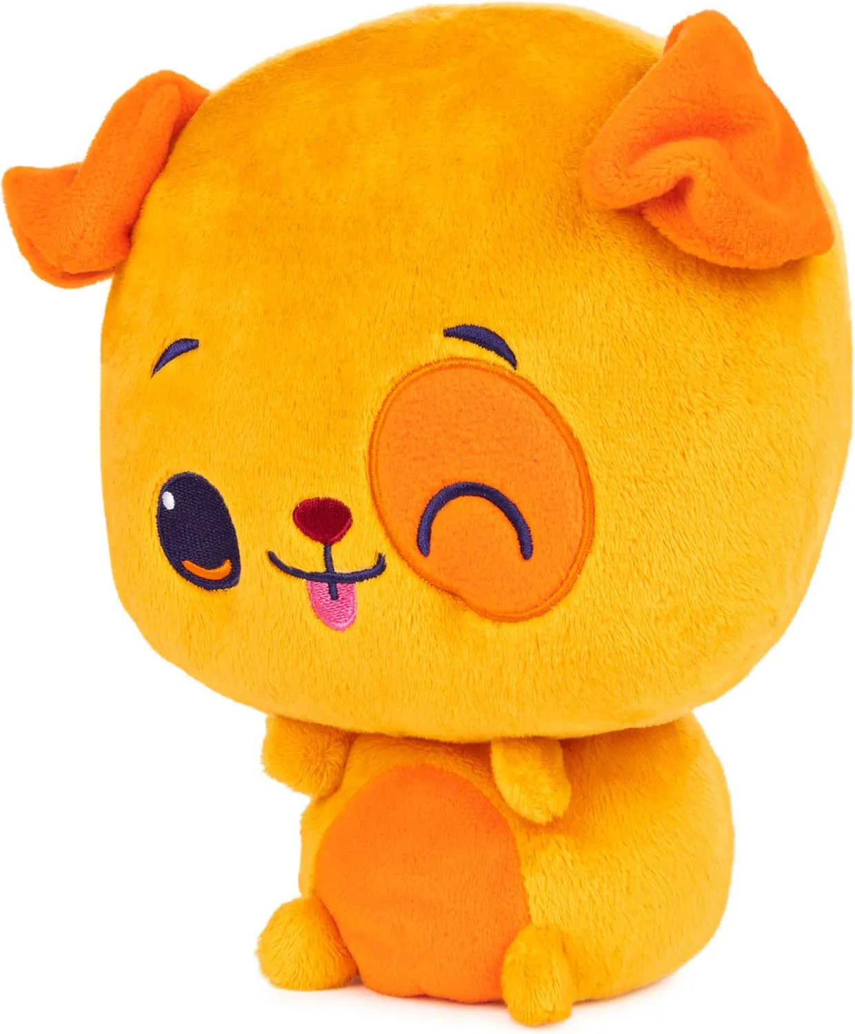 GUND Drops, Paulie Pup, Expressive Premium Stuffed Animal Soft Plush Pet, Orange Puppy, 9”