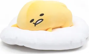 GUND Sanrio Gudetama The Lazy Egg Laying Down Pose Stuffed Animal Plush, 17"