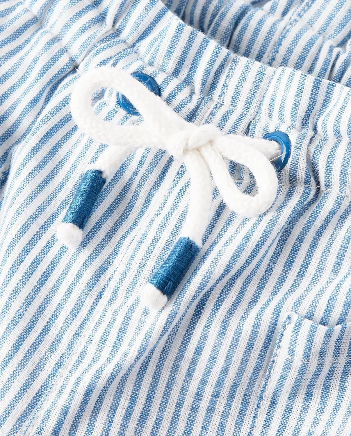 Gymboree Girls Tie Front Linen Shorts