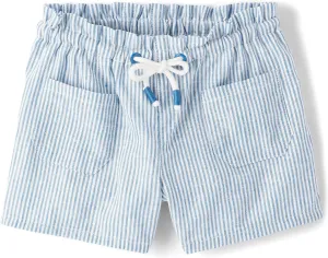 Gymboree Girls Tie Front Linen Shorts