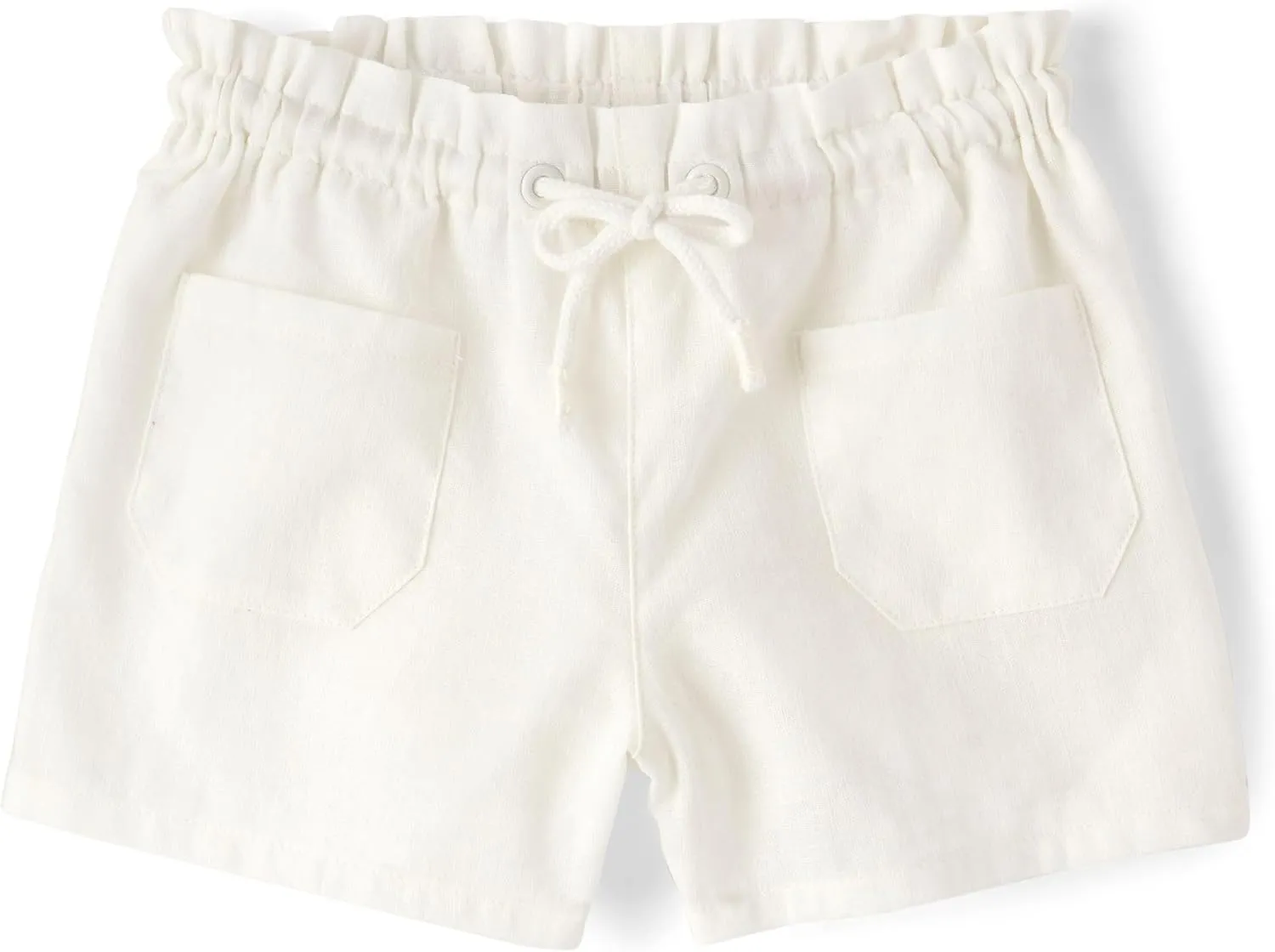 Gymboree Girls Tie Front Linen Shorts