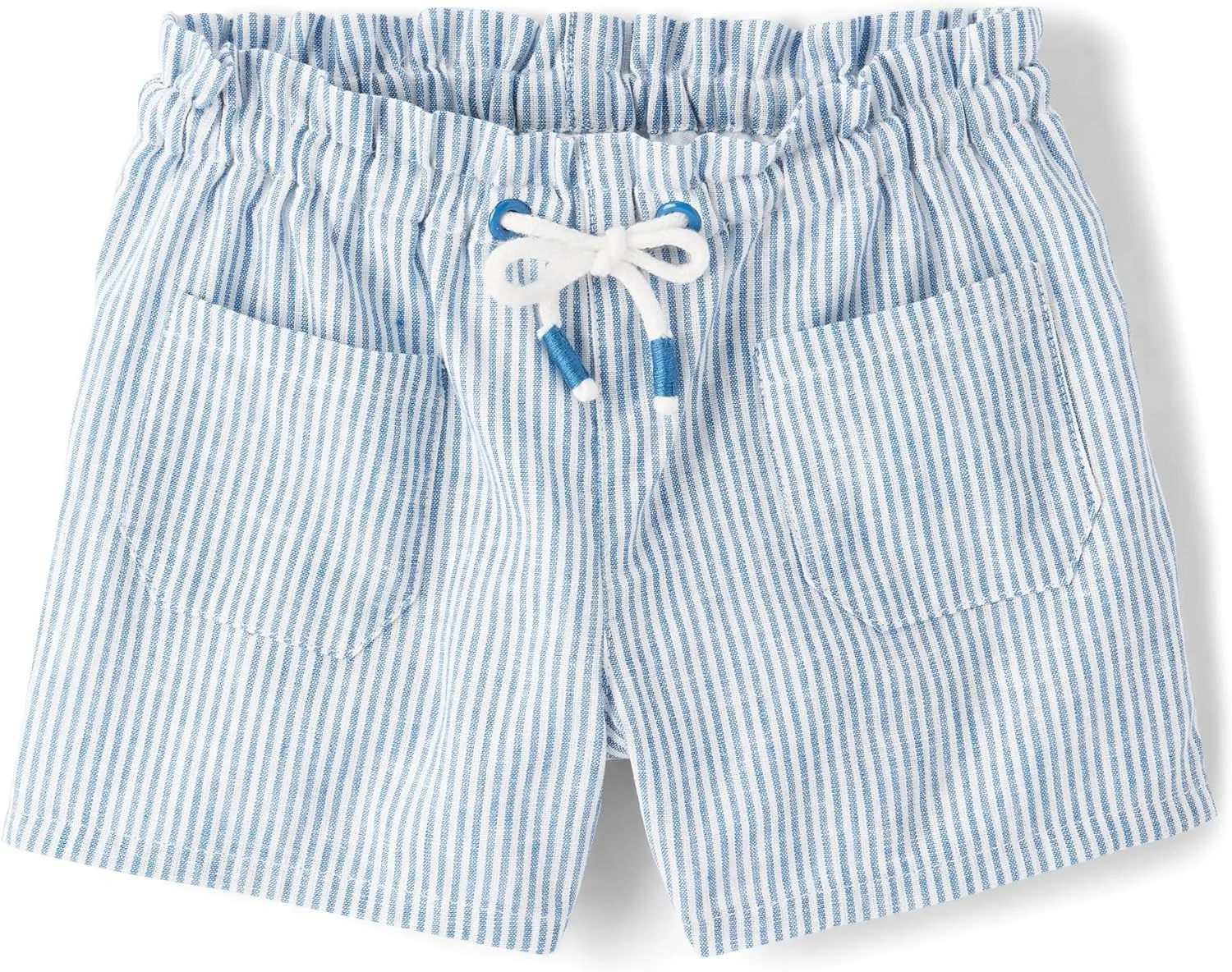 Gymboree Girls Tie Front Linen Shorts