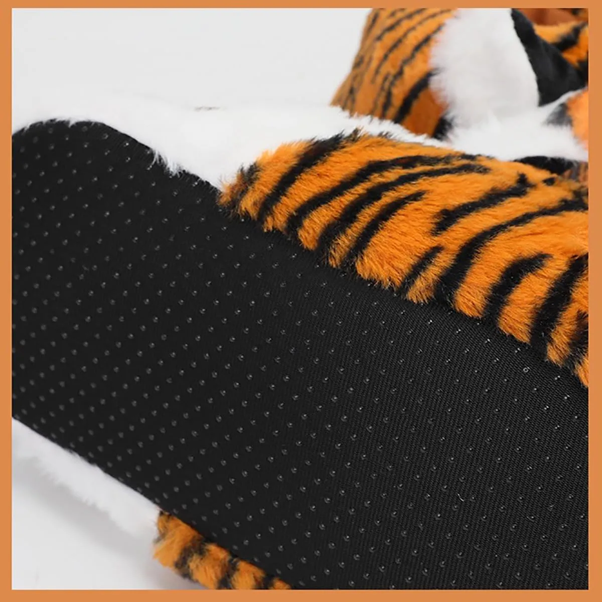 HANDKEI Women's cute shoes, rabbit cotton shoes, animal slippers, plush winter warm house shoes, cotton slippers, 9-13, TX-031306