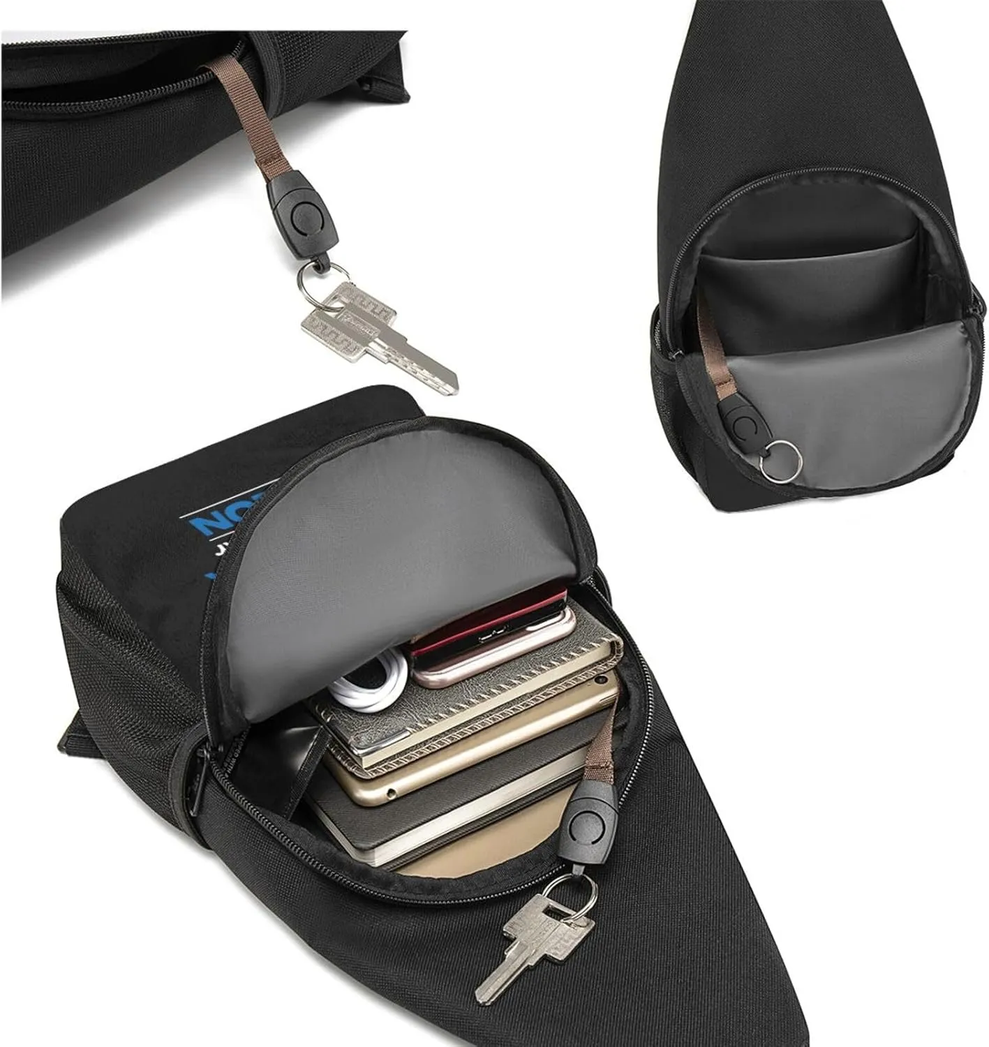Hey There Train Wreck, This Isn'T Your Station Unisex Chest Bag Lightweight Crossbody Shoulder Bag Travel Pocket