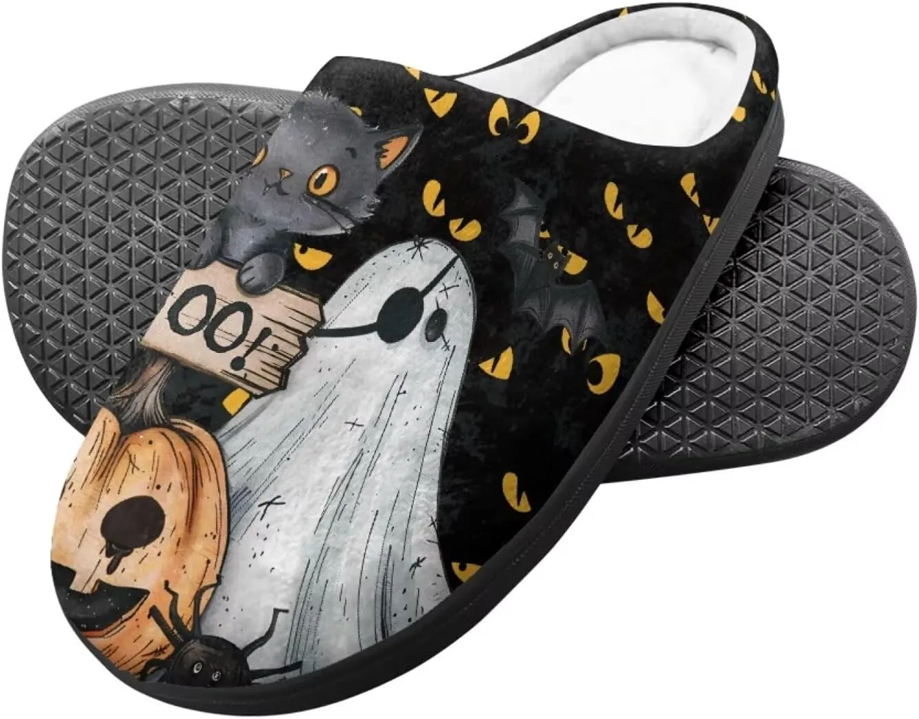 Howilath Boys Slippers Children Halloween Slippers Non Slip Kids Slipper Soft Comfy Indoor Outdoor
