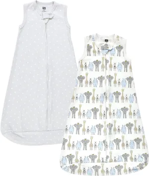 Hudson Baby Unisex Baby Interlock Cotton Sleeveless Sleeping Bag