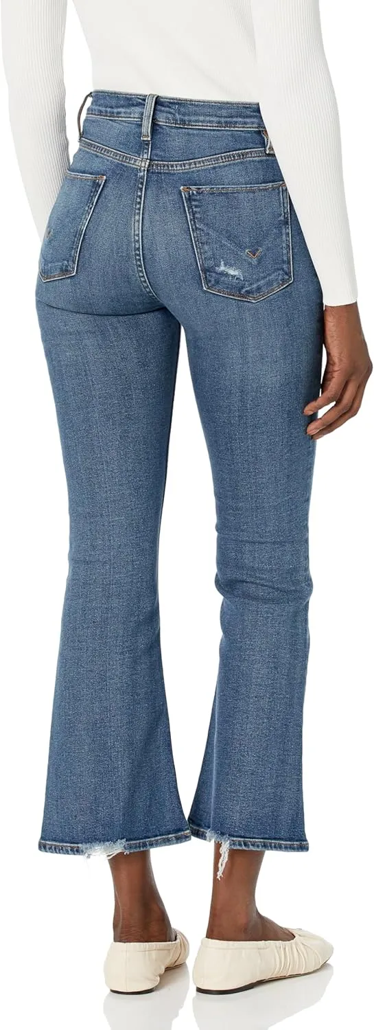 HUDSON Women's Barbara High Rise Bootcut Crop Jean