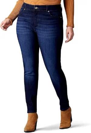 Jack David Womens Plus Size Denim Skinny Jeans Destroy Stretch Ripped Distressed Pants
