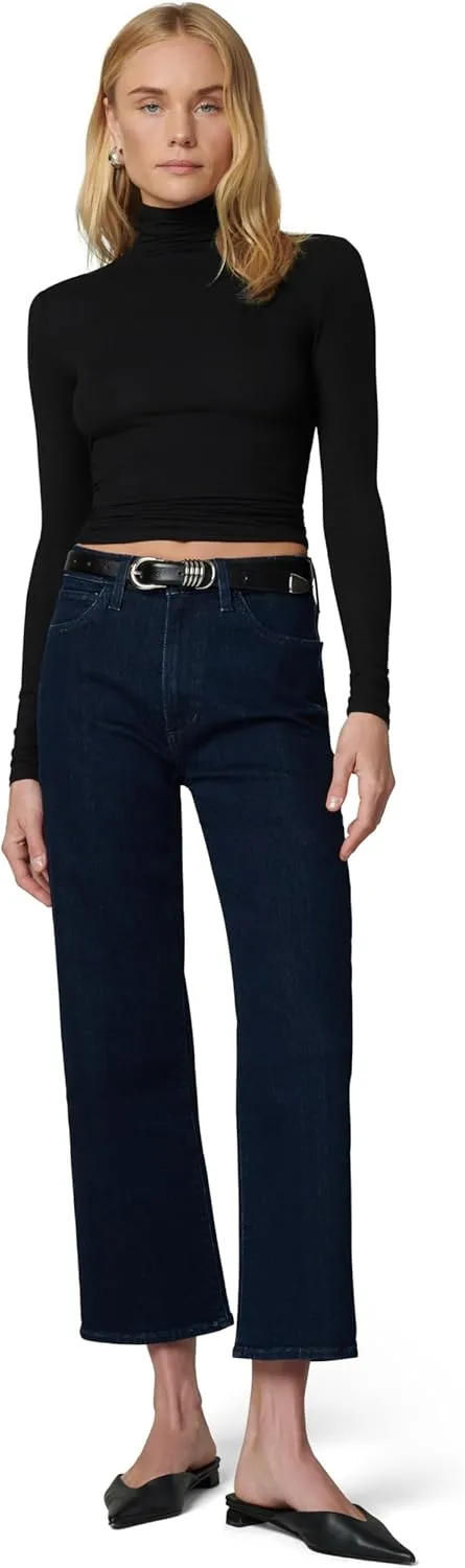 Joe's Women's The Blake High Rise Crop Wide Leg Jean