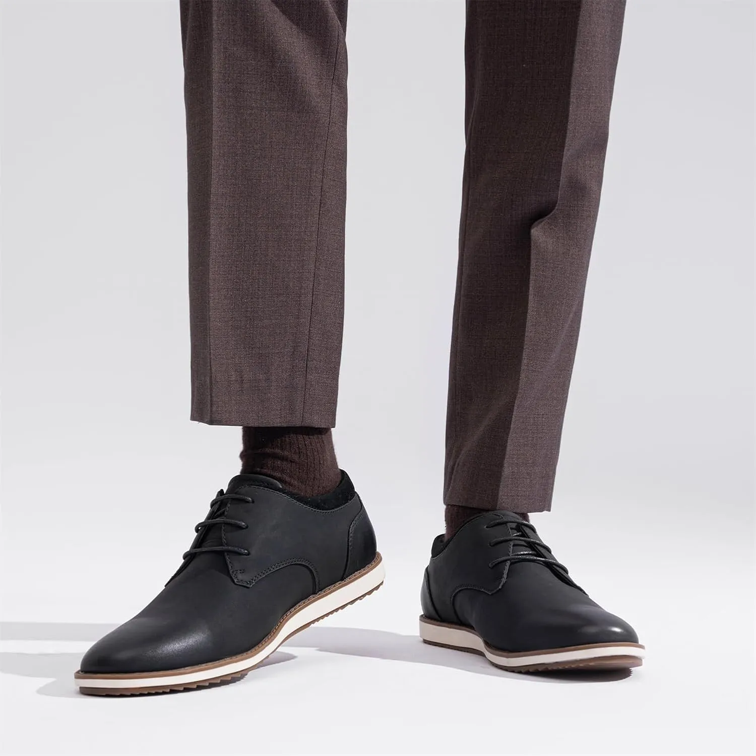 Jousen Men's Dress Shoes Fashion Casual Dress Shoes Business Oxfords for Men