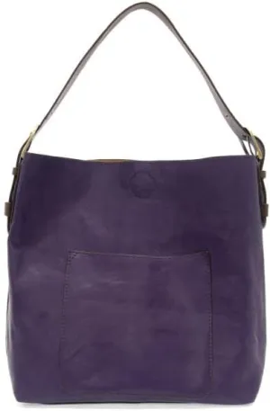 Joy Susan Womens Faux Leather: Hobo 2-in-1 Handbag