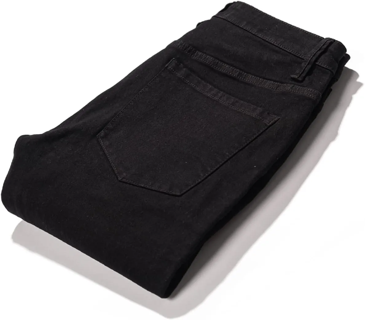 Kenneth Cole Mens Jeans Athletic Fit - Roomier Fit in Waist, Hip, and Thighs - Flexible Stretch Denim - Straight Leg Jeans