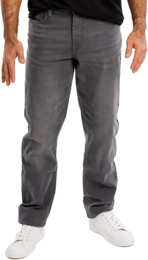 Kenneth Cole Mens Jeans Athletic Fit - Roomier Fit in Waist, Hip, and Thighs - Flexible Stretch Denim - Straight Leg Jeans