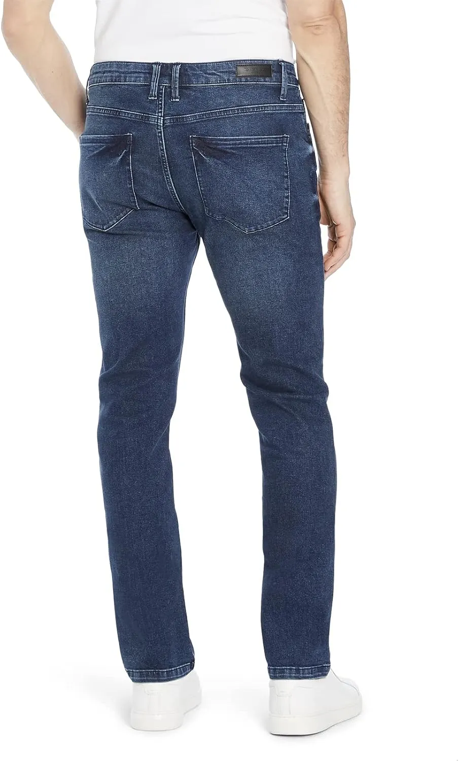 Kenneth Cole Mens Jeans Slim Fit - Mens Stretch Jeans with Repreve Recycled Polyester - Jeans for Men Slim Fit