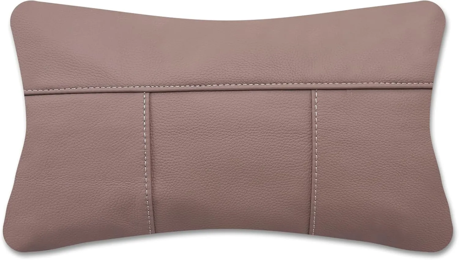 Kidol & Shellder Genuine Leather Pillow Cover 12x20 - Luxury Full Grain Cowhide Pillow Covers for Couch Sofa Bed - Soft Durable Decorative Throw Pillow Covers with Hidden Zipper (Caribe Cocoa)