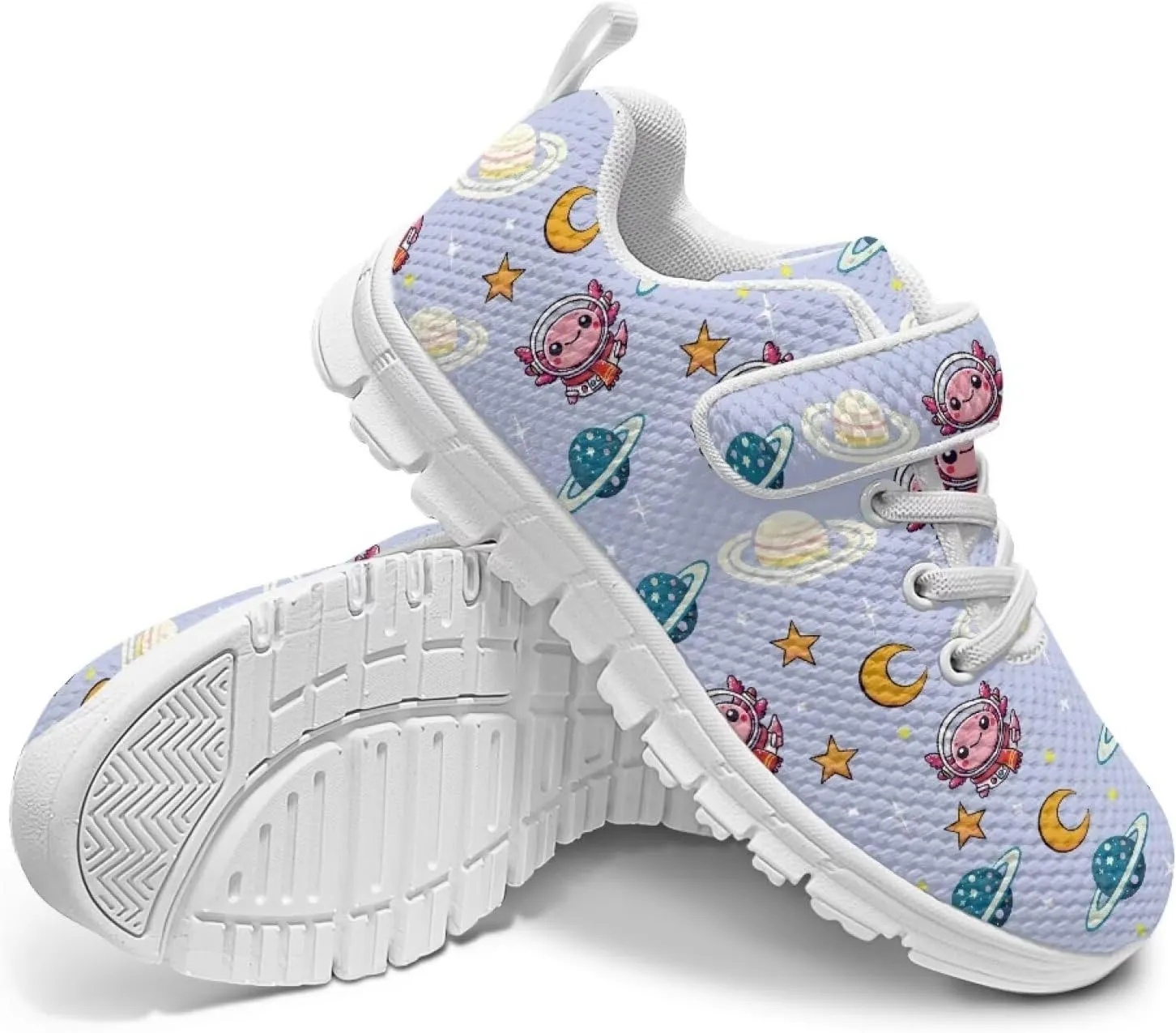 Kids Slip On Sneakers for Girls Soft Lightweight Athletic Tennis Shoes