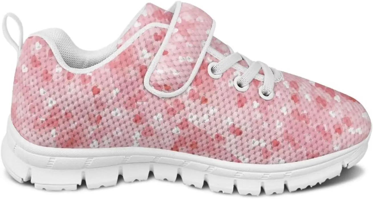Kids Slip On Sneakers for Girls Soft Lightweight Athletic Tennis Shoes