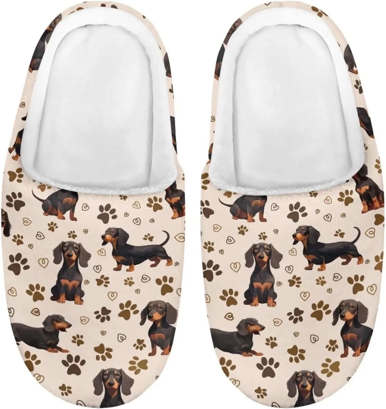 Kids Slippers Anti-slip Plush Slippers Cozy House Slippers Winter Bedroom Slippers for Home