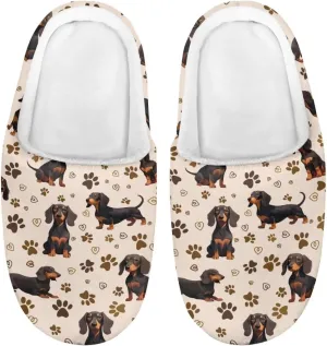 Kids Slippers Anti-slip Plush Slippers Cozy House Slippers Winter Bedroom Slippers for Home