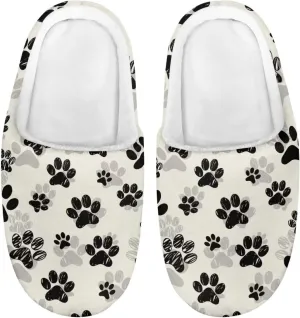Kids Slippers for Boys Girls, Cute Soft Plush Anti-slip Fluffy Fuzzy House Slippers with Memory Foam for Home Outside