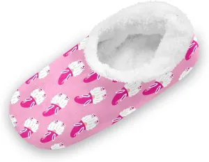 Kids Winter Slippers Easter Day Rabbit Gnomes and Bunny Ears Warm Soft Non Slip House Slippers for Boys Girls Indoor