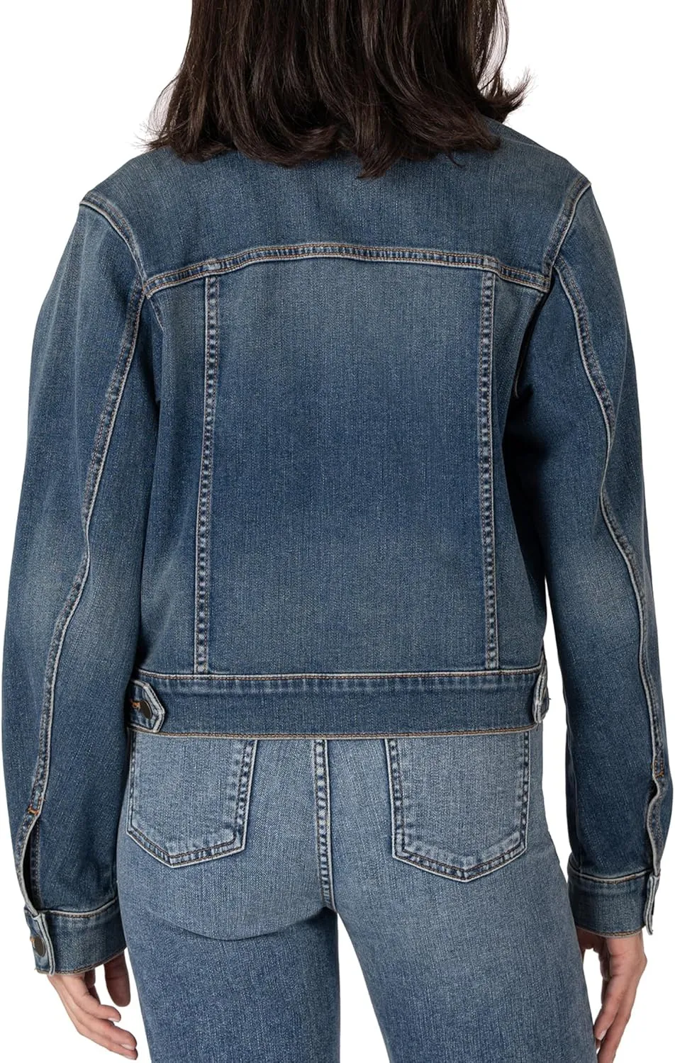 KUT from the Kloth Women's Julia Crop Jacket W/Drop Shoulder-Regular Waistband