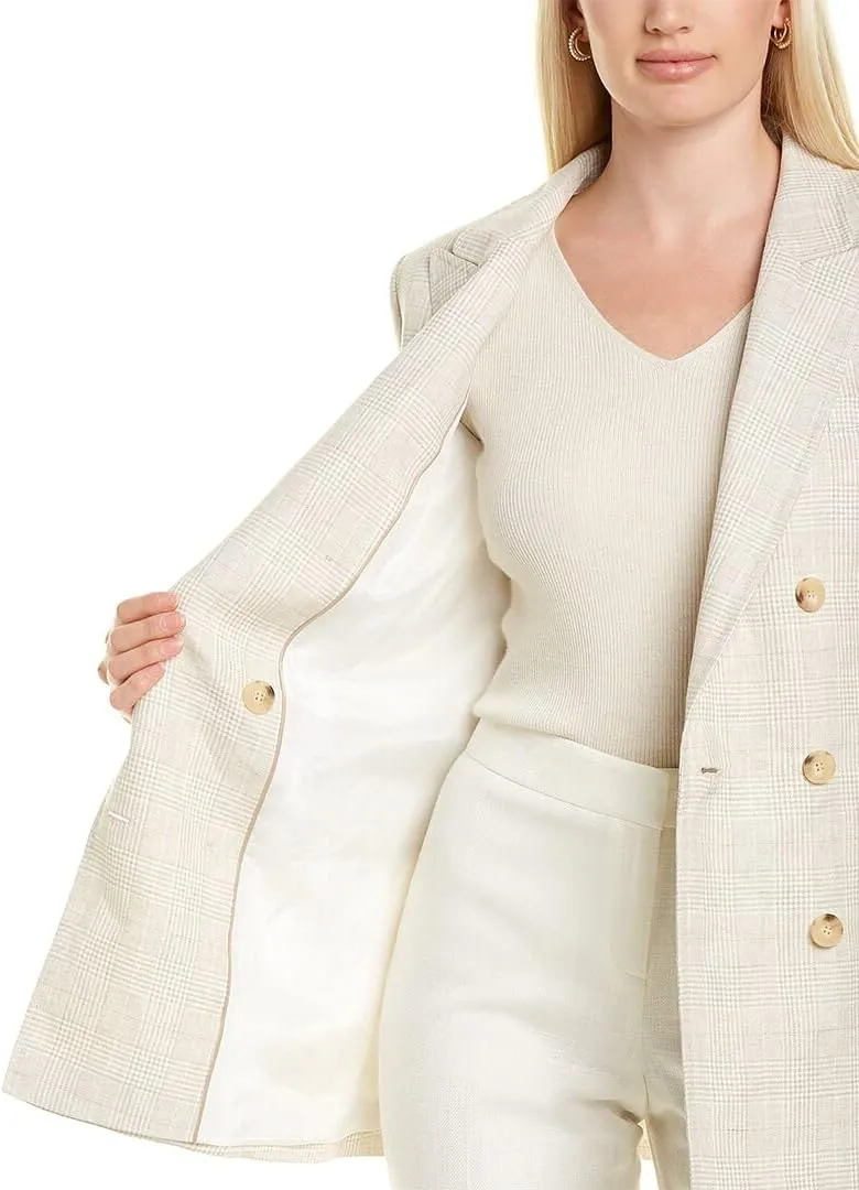 Lafayette 148 New York Slade Linen Jacket