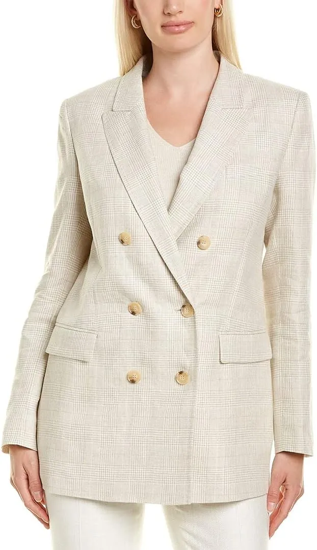 Lafayette 148 New York Slade Linen Jacket