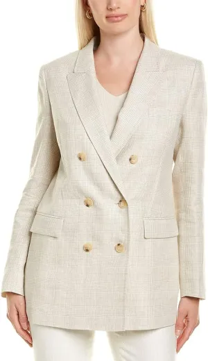 Lafayette 148 New York Slade Linen Jacket