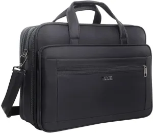 Large Briefcases For Men Canvas Tote Bag 15.6 Inch 17 Inch 19 Inch Laptop Case Work Bags Office Messenger Bag