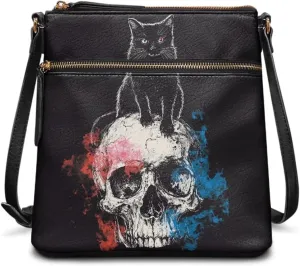 Large Capacity Leather Shoulder Bag with Adjustable Strap for Women