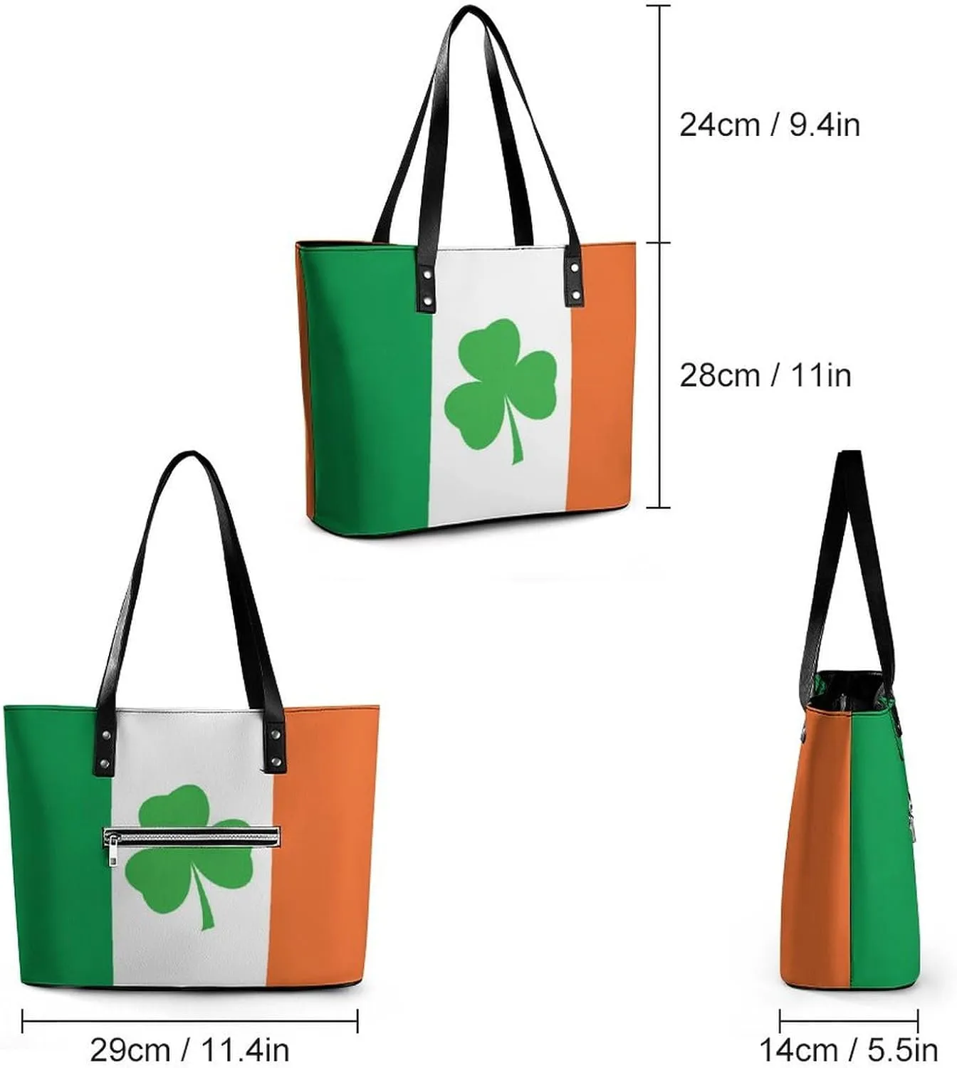 Large Capacity Work Tote Bag Handbag Waterproof Big Shoulder Commuter Bag
