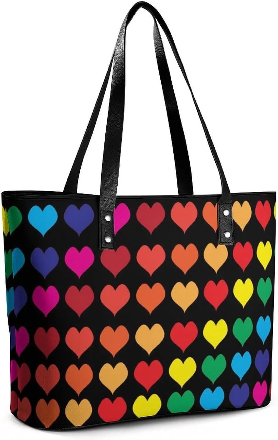 Large Tote Bag Fashion Handbag With Zipper For Women And Men