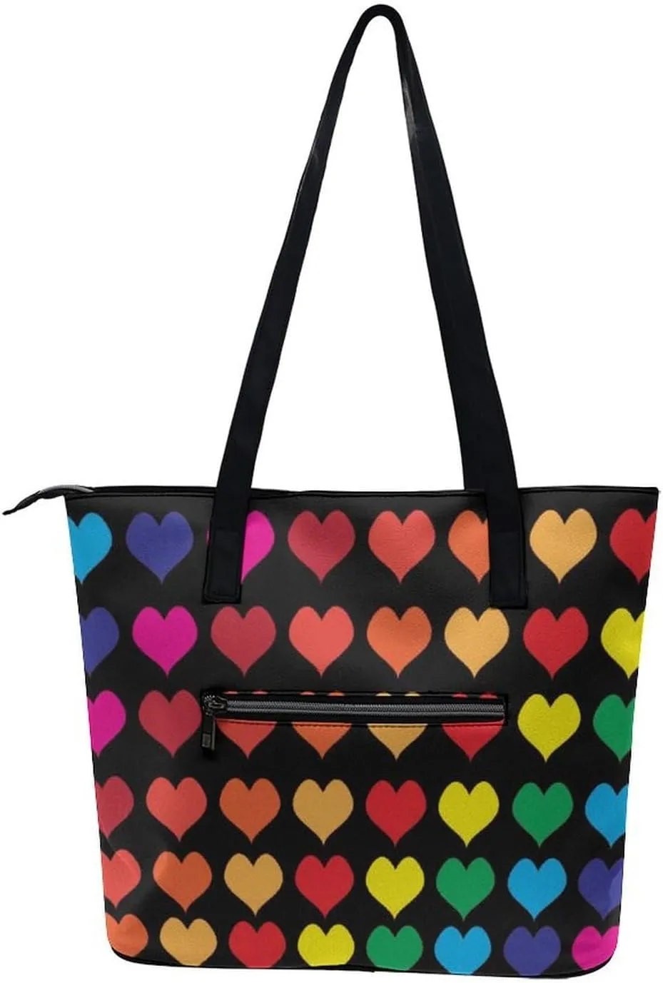 Large Tote Bag Fashion Handbag With Zipper For Women And Men