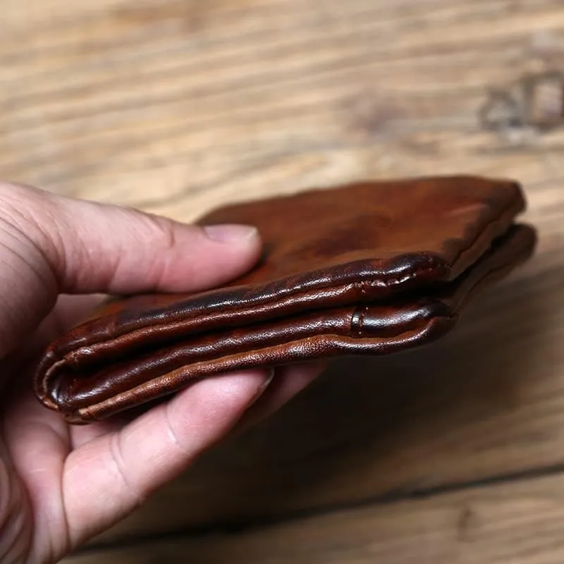 Leather Wallet Pu Leather Women's Wallet Retro Short Zipper Purse Clutch for Girls Large Capacity Fashion Coin Pocket Card Holder Large Capacity (Bk,9.5x11.5cm)