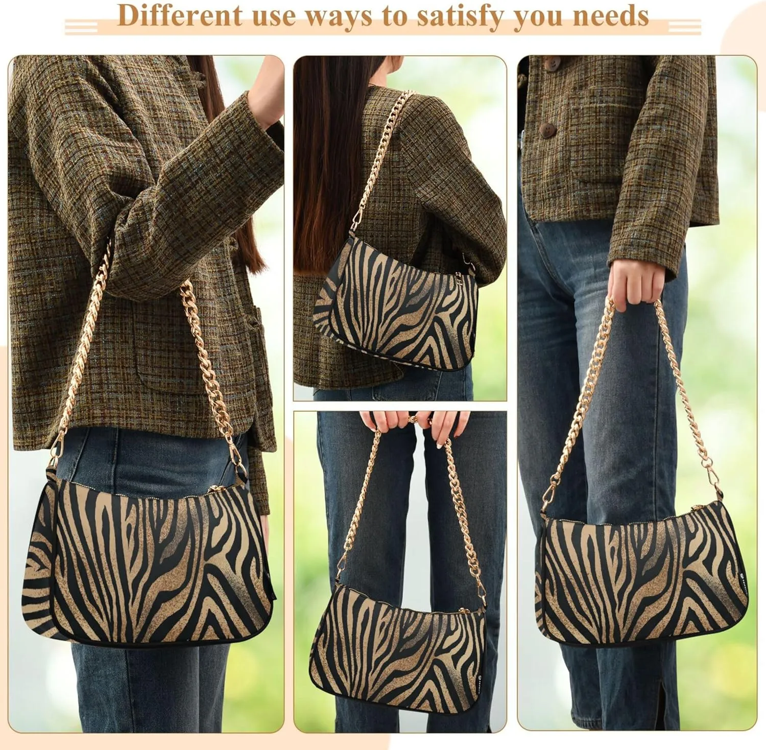 Lemon Polka Dots Black Moon Purses Clutch Women Tote Handbags Printed Floral Shoulder Bag