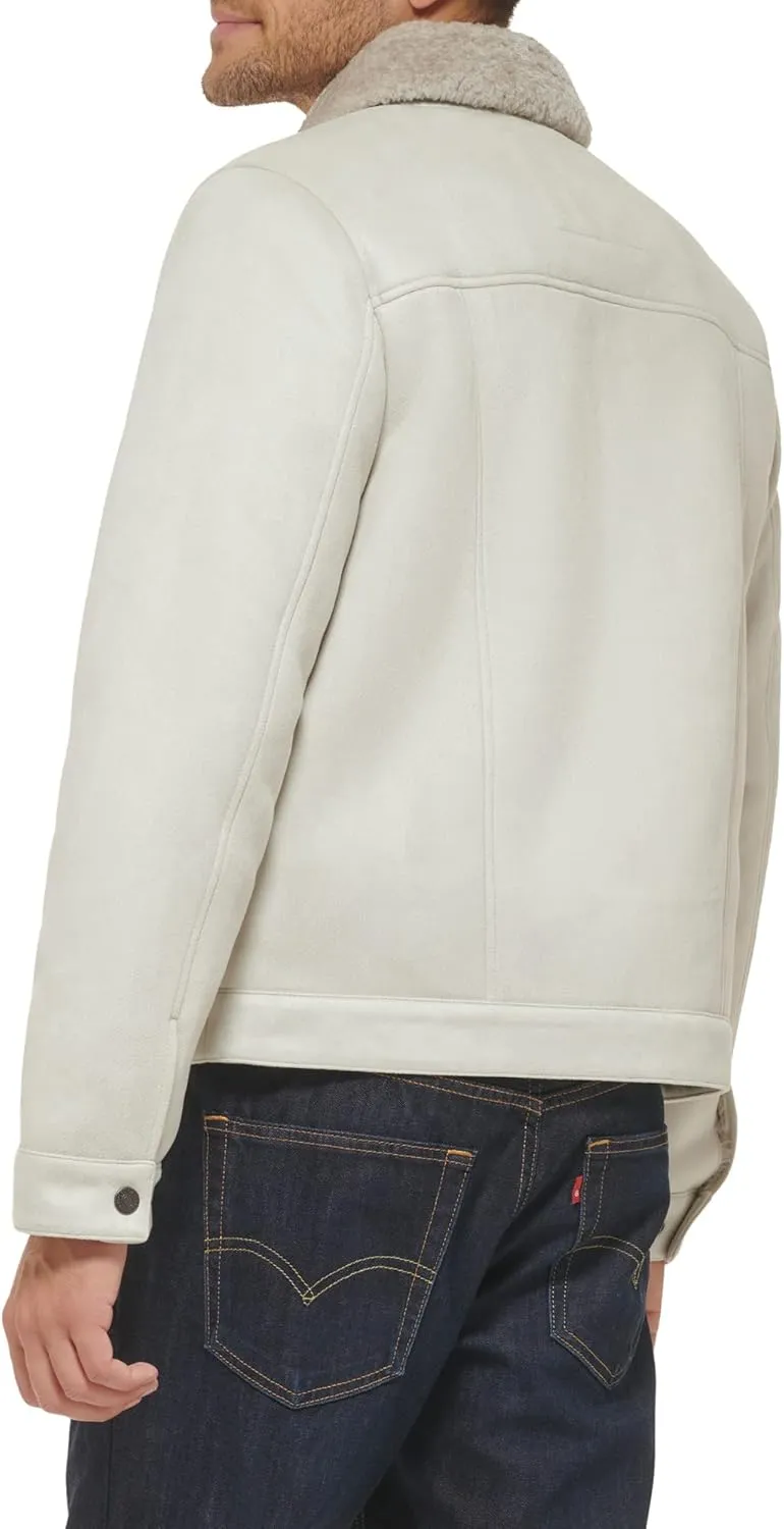 Levi's Men's Faux Leather Classic Trucker Jacket