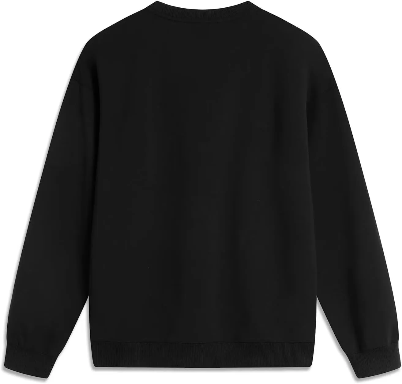 LI-NING Sports Trend Series Men's Sweat Absorbing Comfortable Soft Round Neck Hoodie AWDU609
