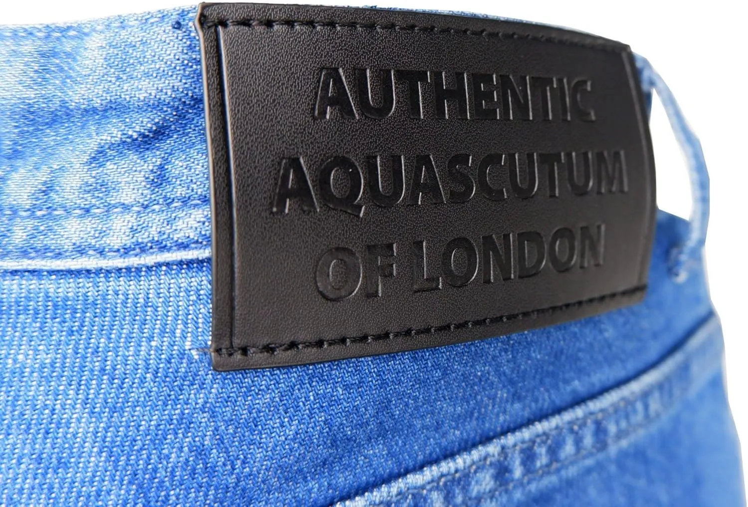 Light Blue Cotton Men Men's Jeans