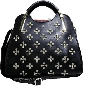 LOEM Designer inspire bling Rhinestone Shoulder bag handbag pebbled purse