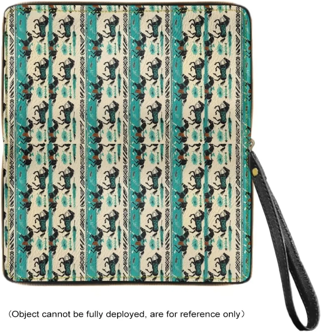 Long Wallet for Women Zipper Around Purse Large Capacity Clutch Bag Pouch PU Leather